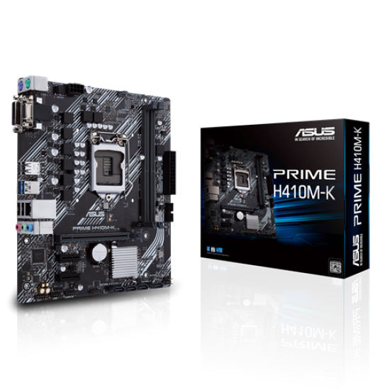 Asus Prime H410M-K Intel 10th Gen Micro-ATX Motherboard